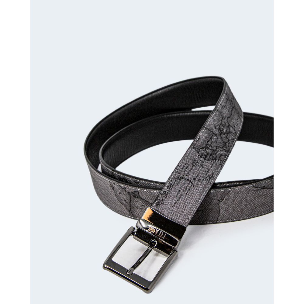 Black Leather Regular Belt - ventzia