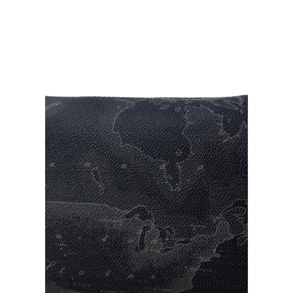 Black Polyester Handbag - ventzia