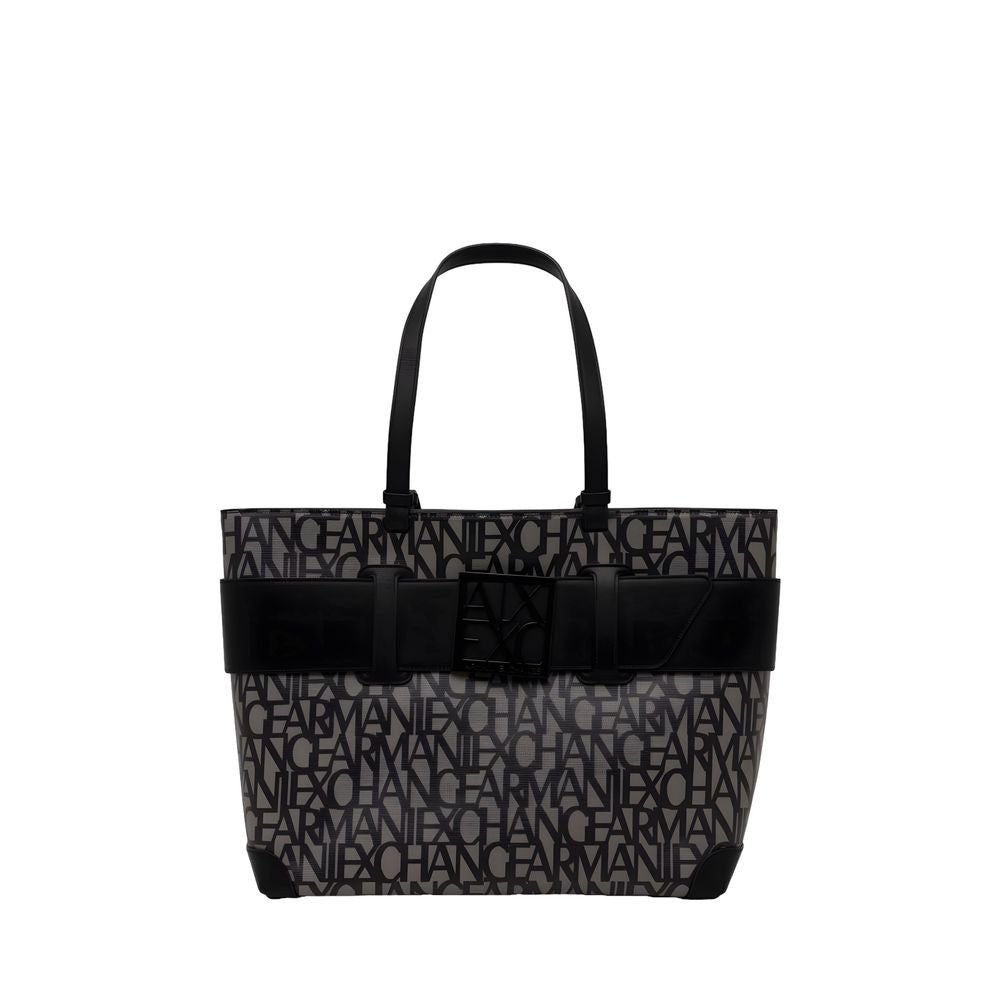 Black Polyethylene Handbag - ventzia