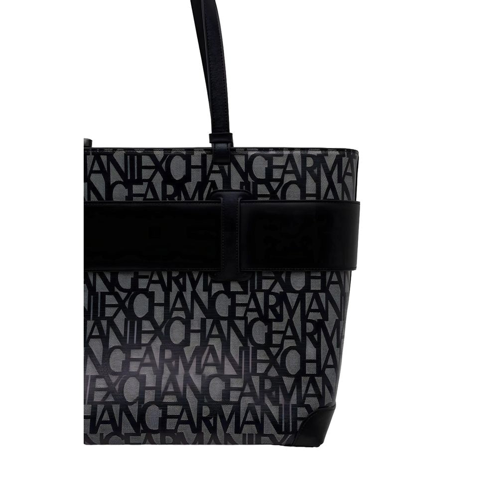 Black Polyethylene Handbag - ventzia