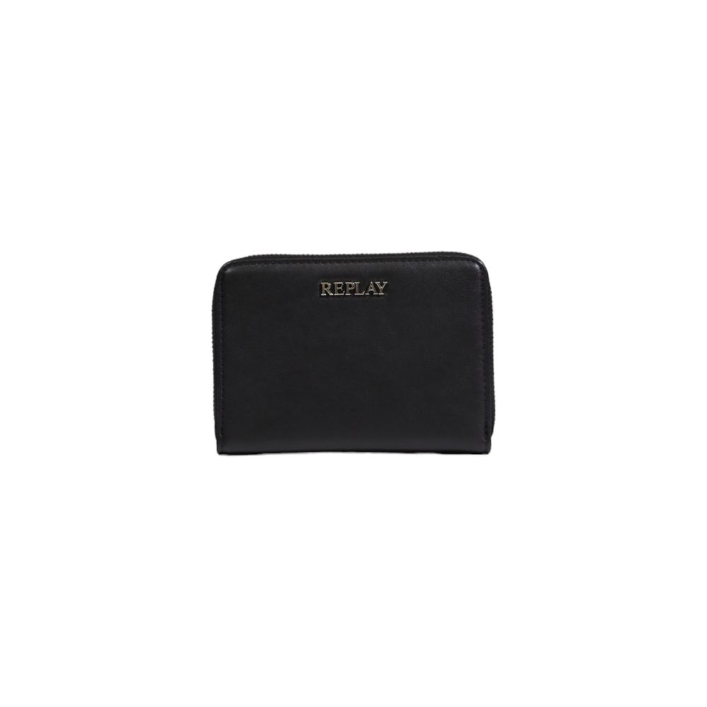 Black Polyester Wallet - ventzia