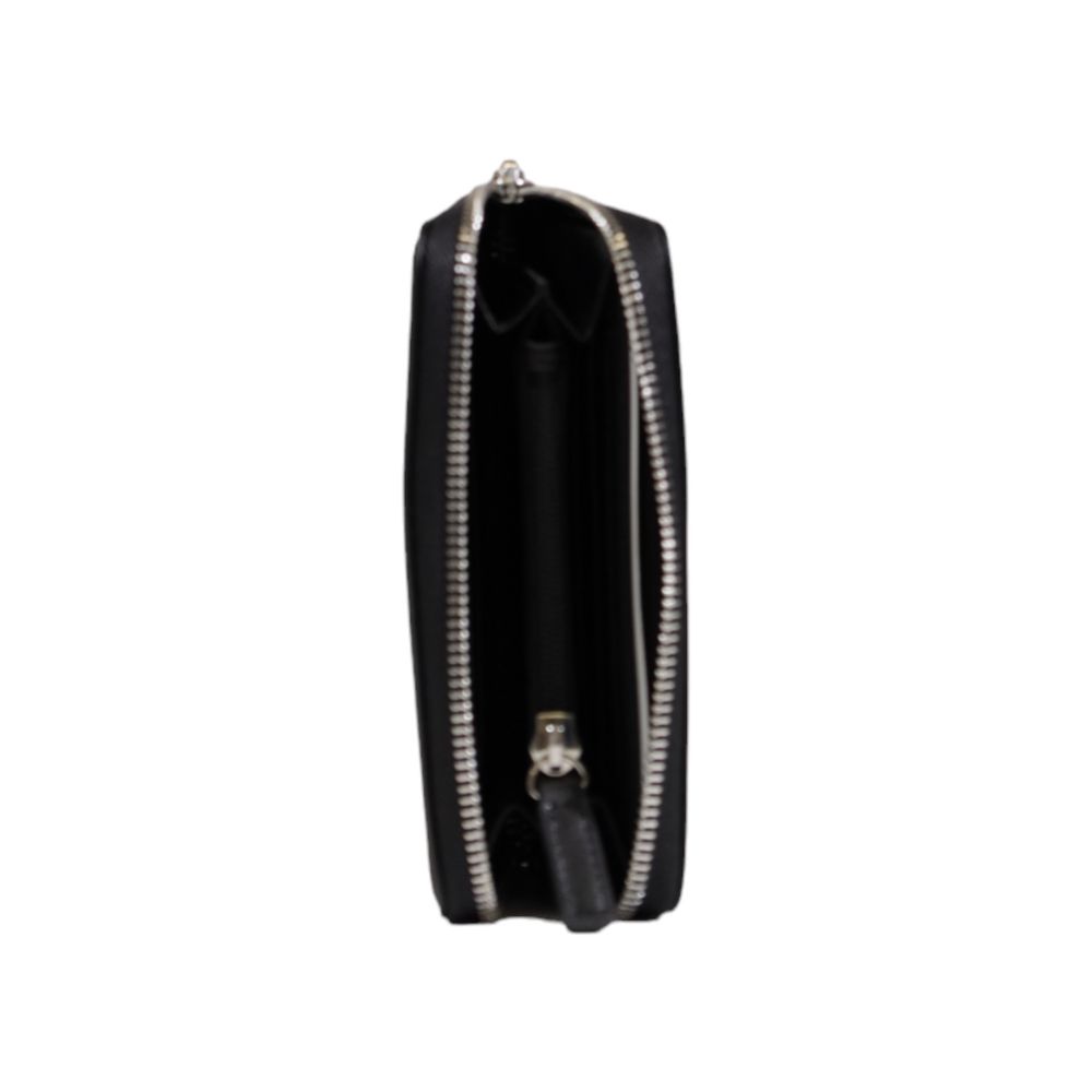 Black Polyester Wallet - ventzia