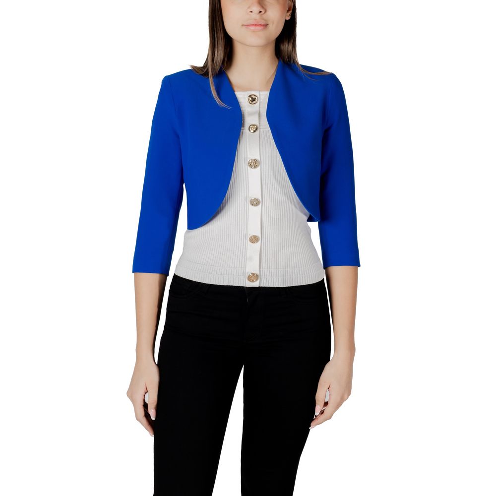 Blue Polyester Cloacks - ventzia