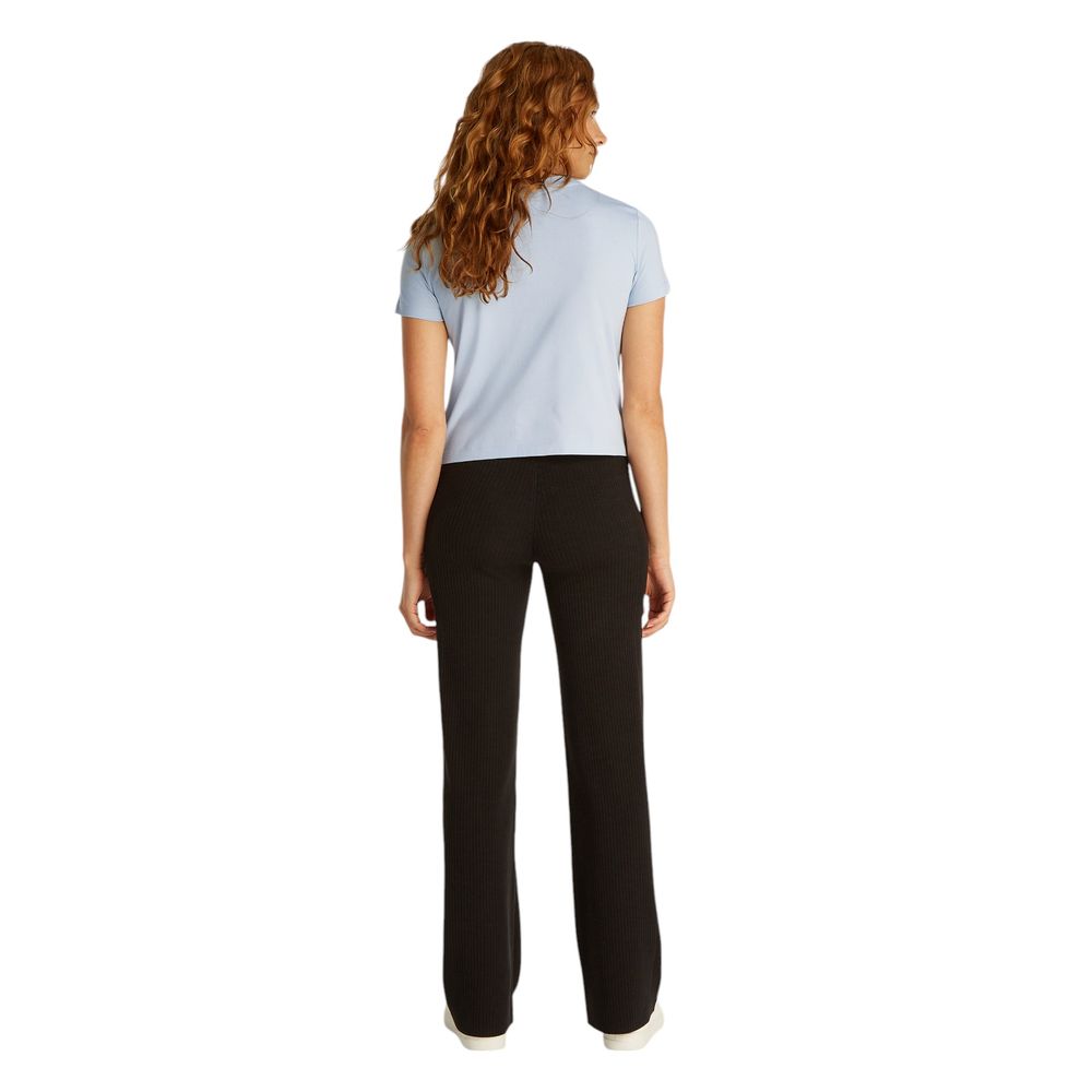 Blue Recycled Cotton T-Shirt - ventzia