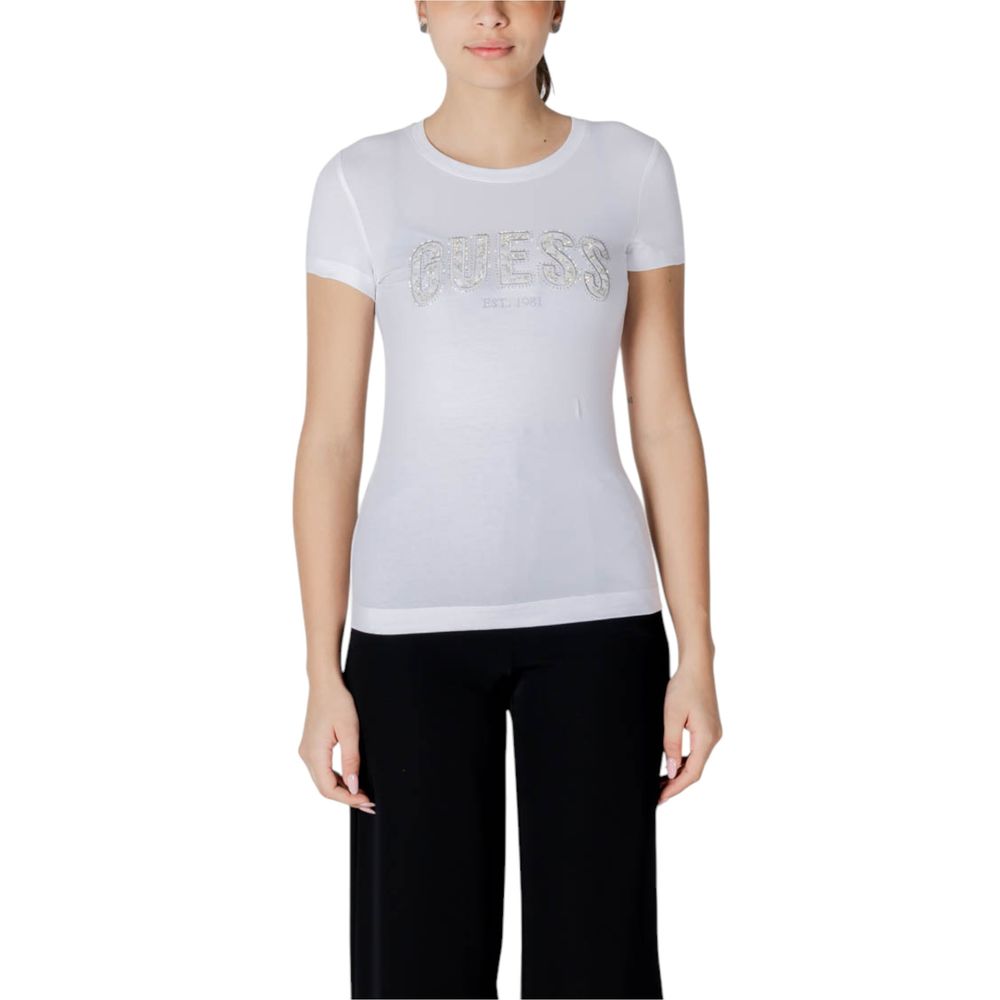 White Cotton T-Shirt - ventzia