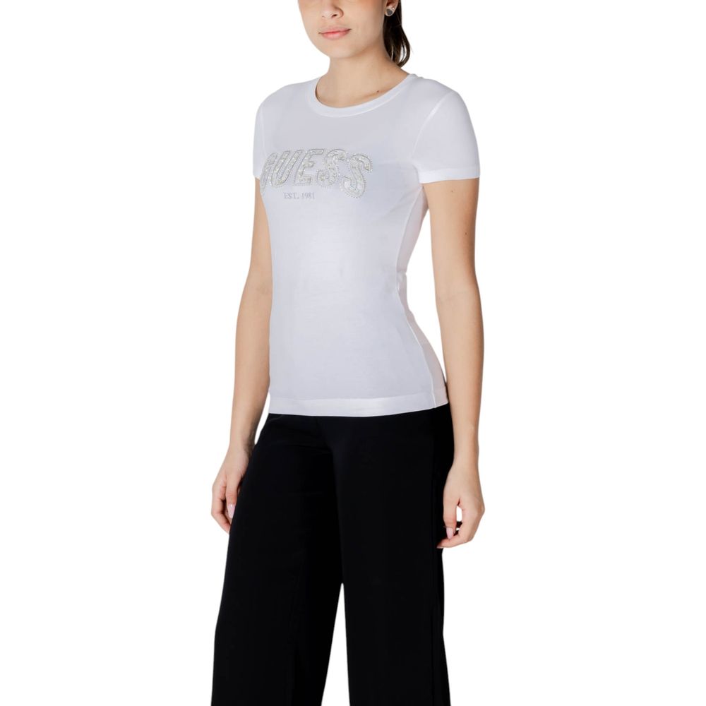 White Cotton T-Shirt - ventzia