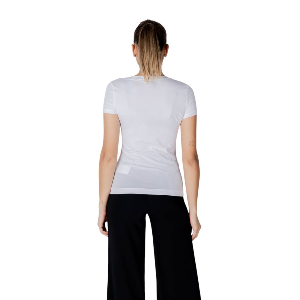 White Cotton T-Shirt - ventzia