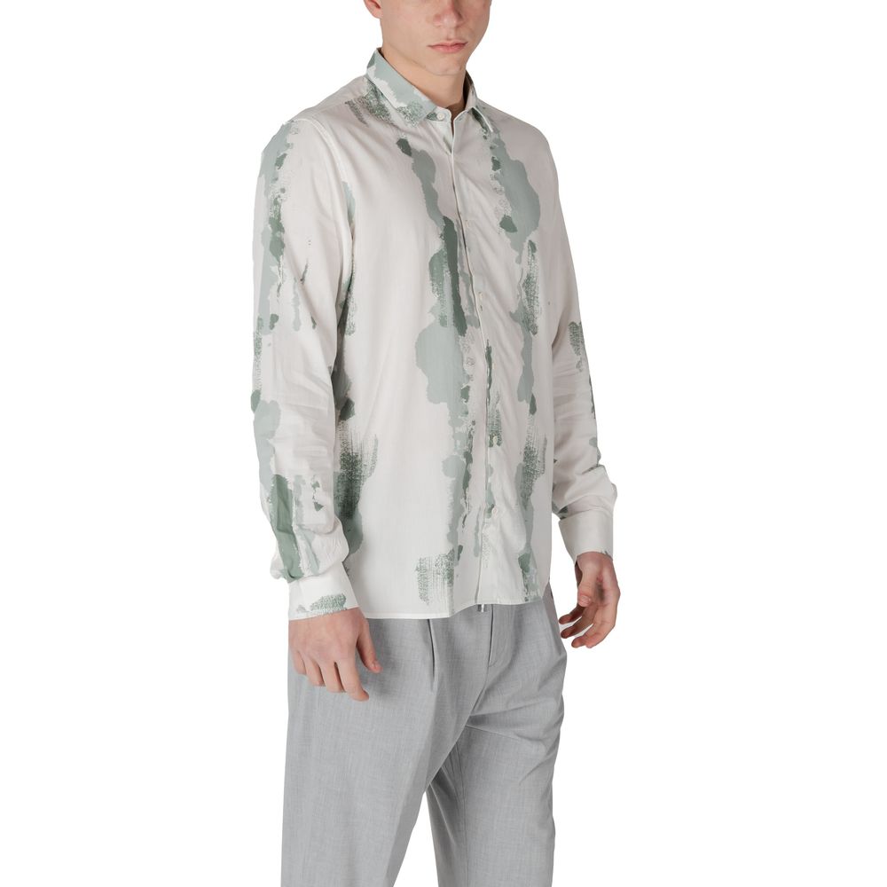 Green Viscose Shirt - ventzia