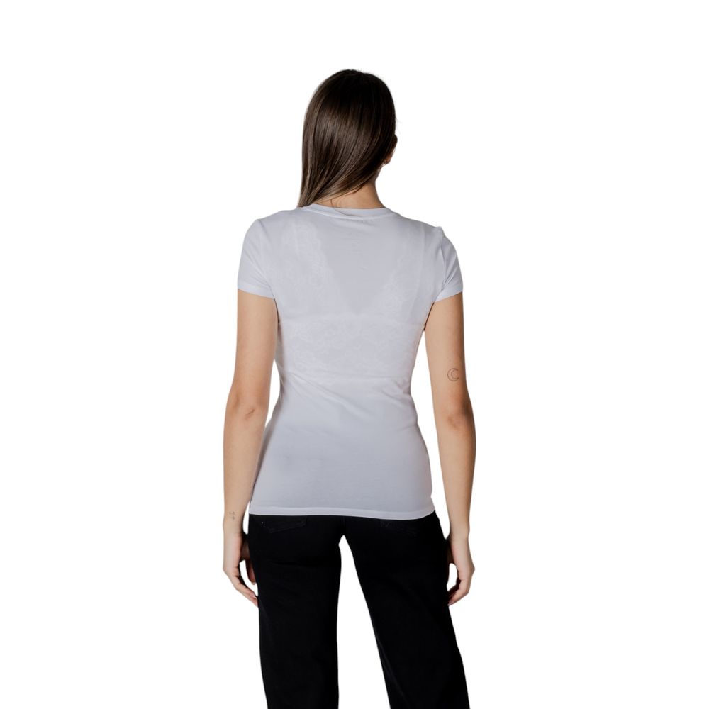 White Cotton T-Shirt - ventzia