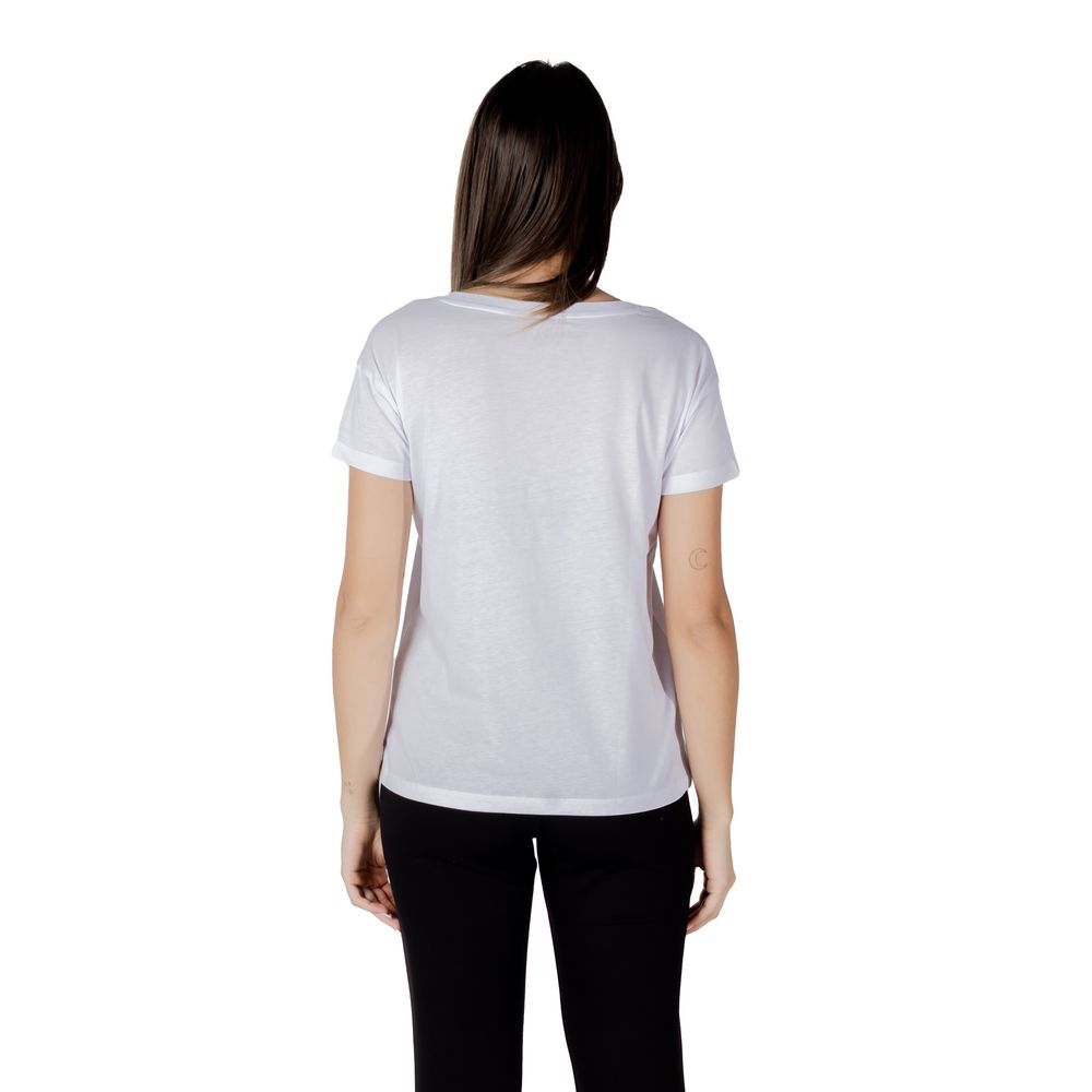White Cotton T-Shirt - ventzia