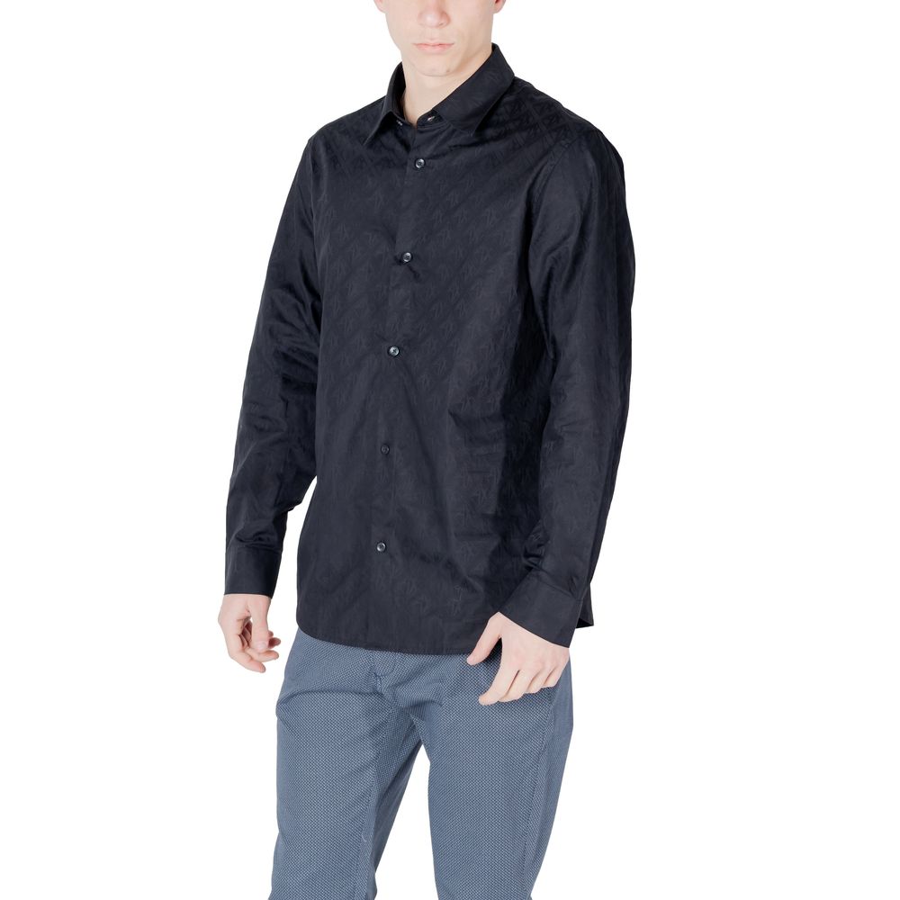 Blue Cotton Shirt - ventzia