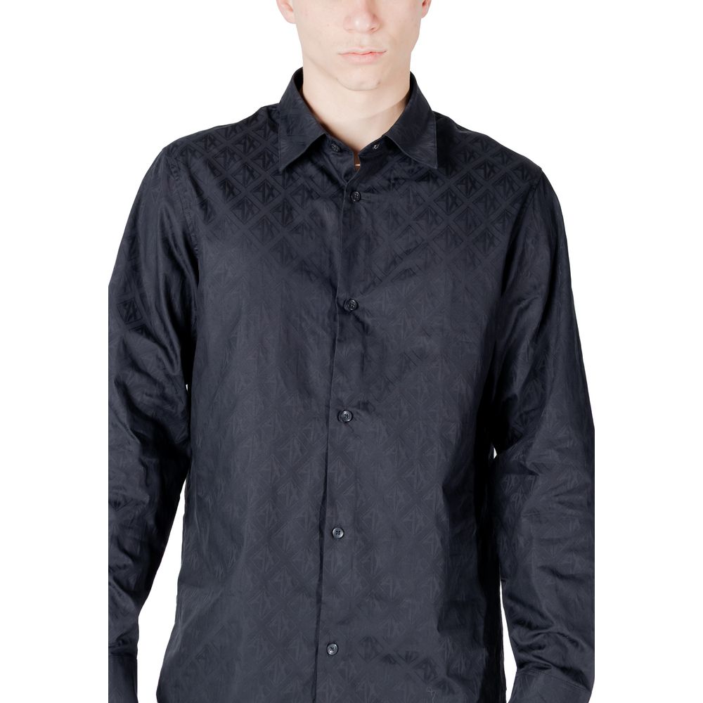 Blue Cotton Shirt - ventzia