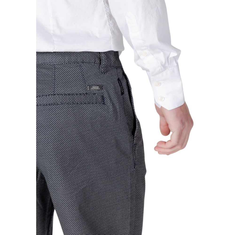 Blue Cotton Bermuda Shorts - ventzia