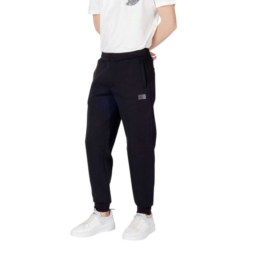 Black Cotton Joggers (Workout Pants) - ventzia