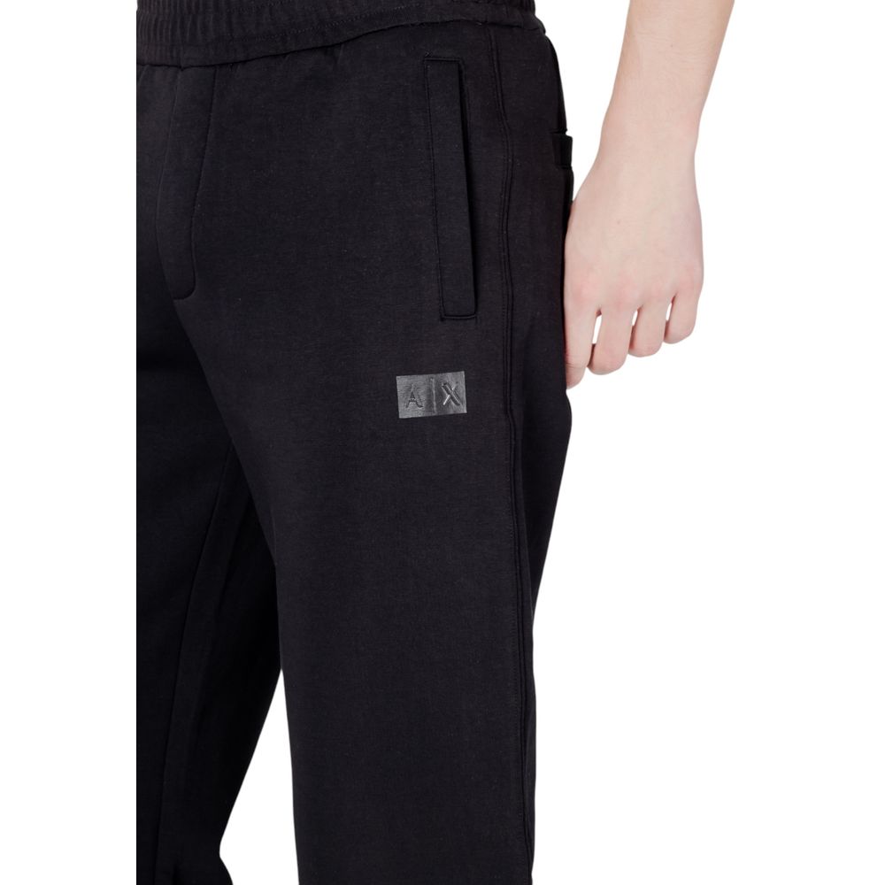 Black Cotton Joggers (Workout Pants) - ventzia