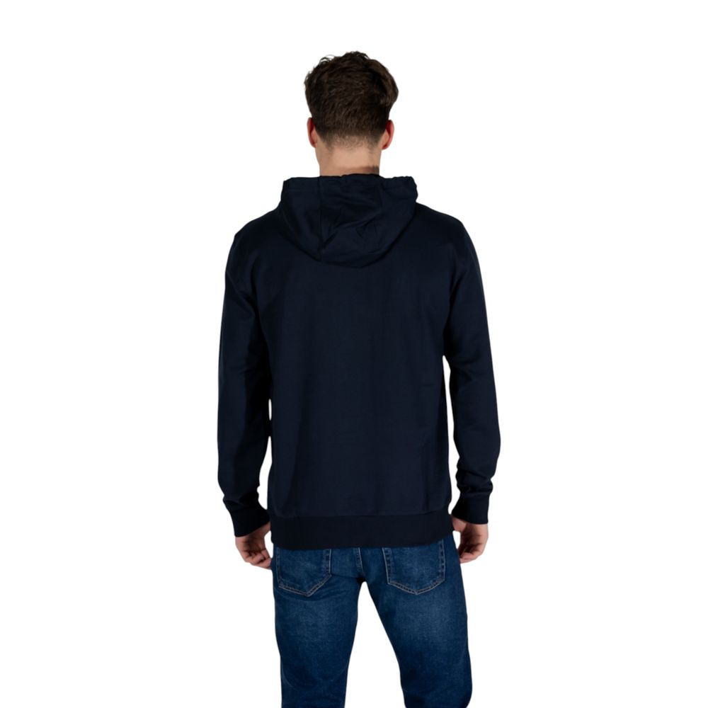 Blue Cotton Hoody - ventzia