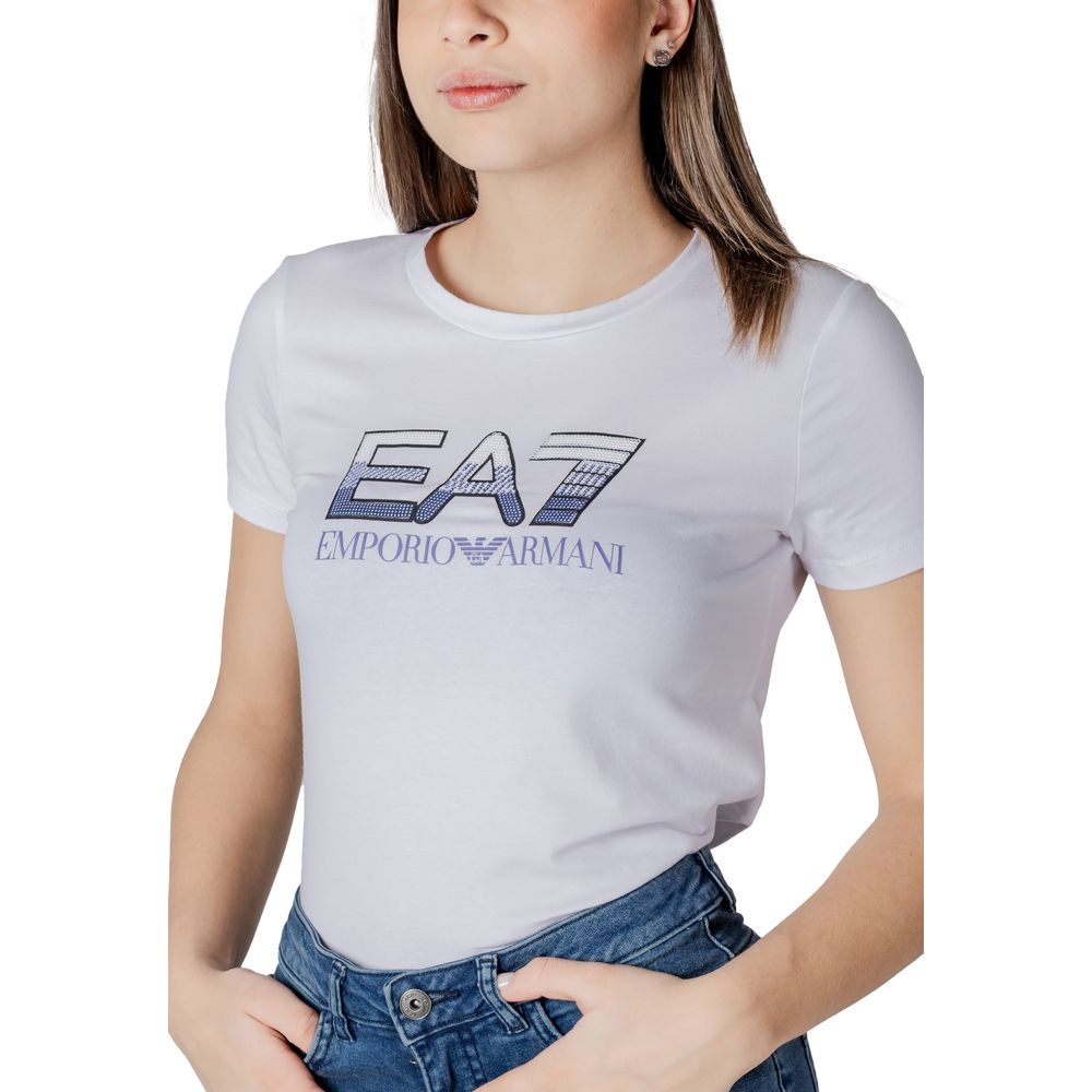 White Cotton T-Shirt - ventzia