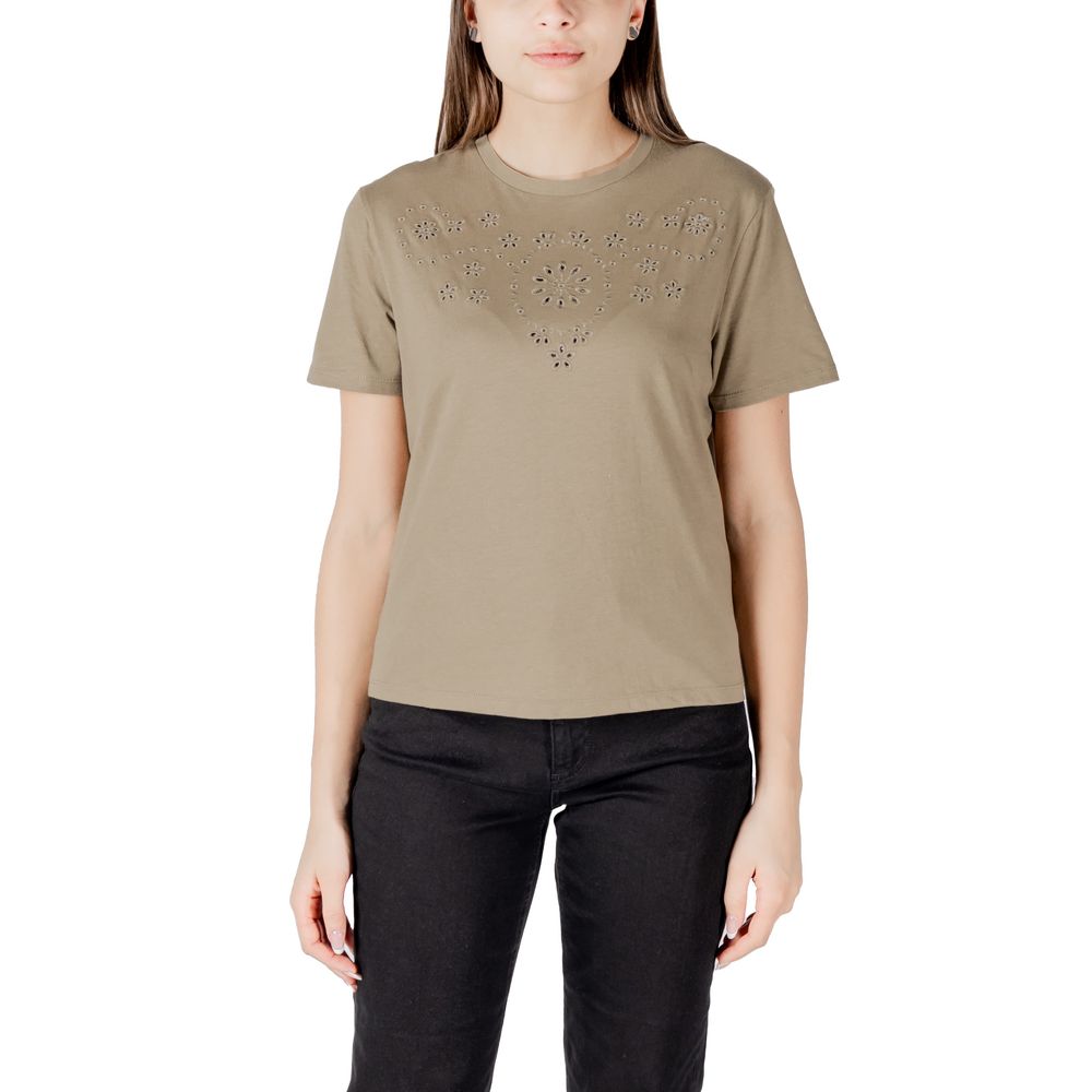 Green Cotton T-Shirt - ventzia