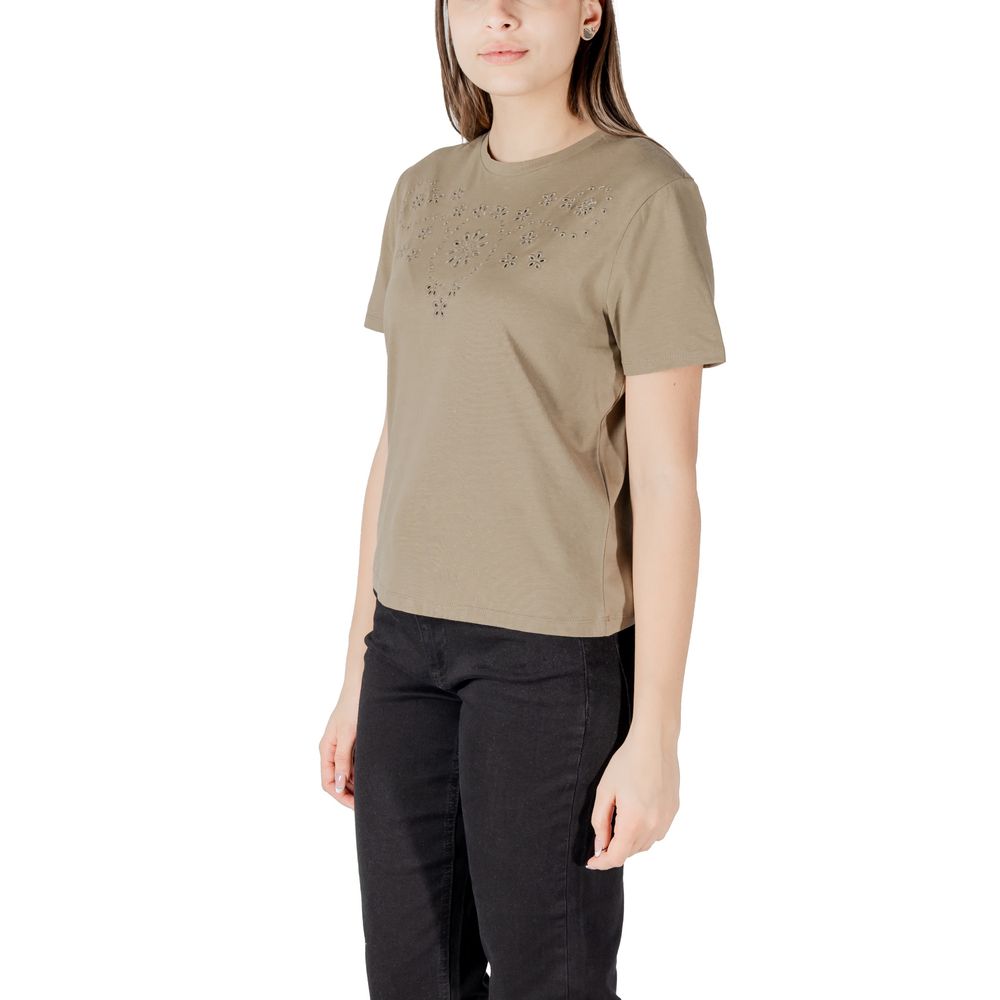 Green Cotton T-Shirt - ventzia