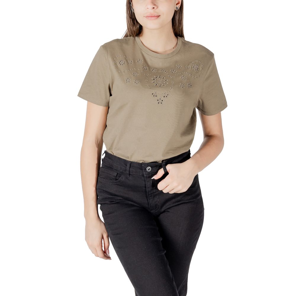 Green Cotton T-Shirt - ventzia