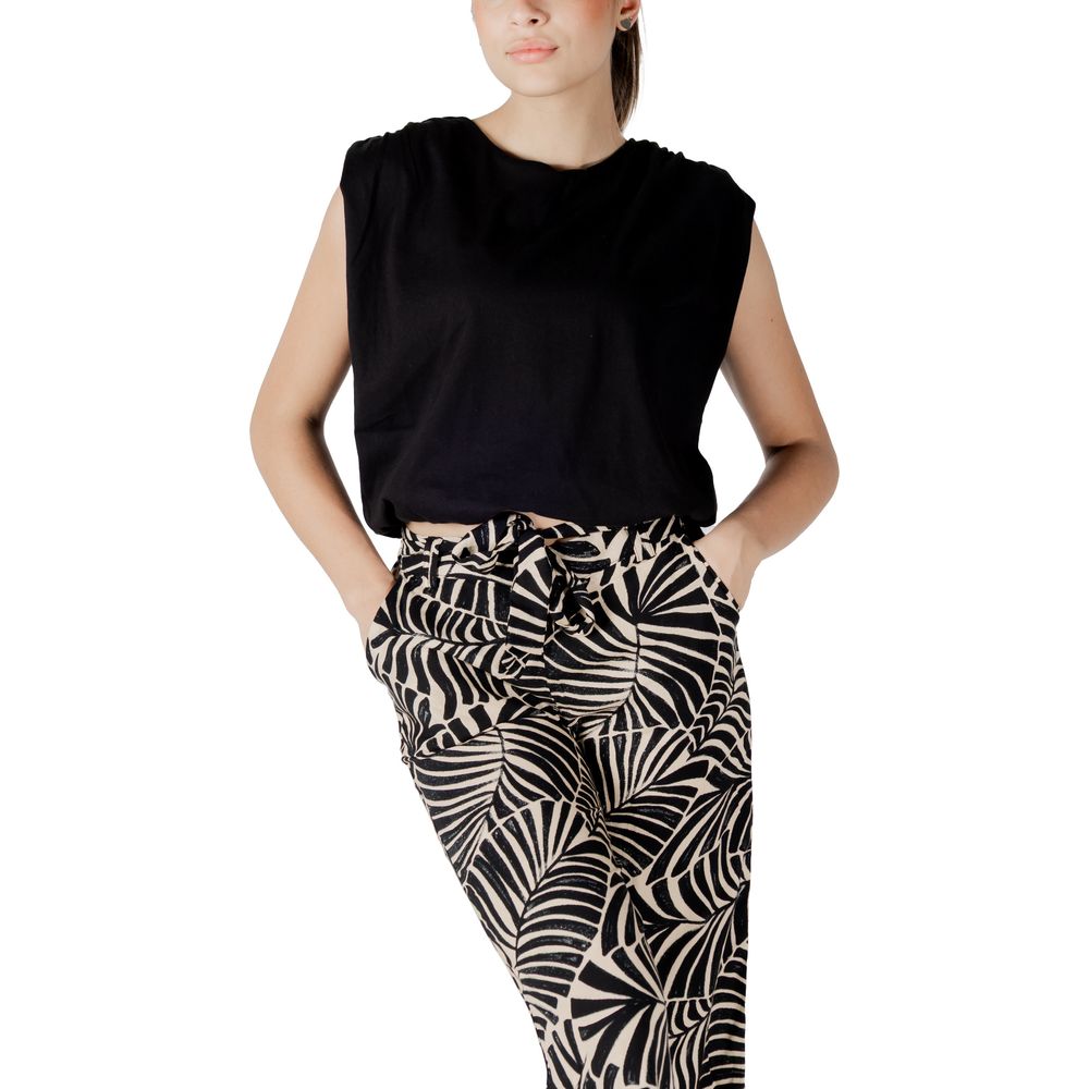 Black Cotton Top - ventzia