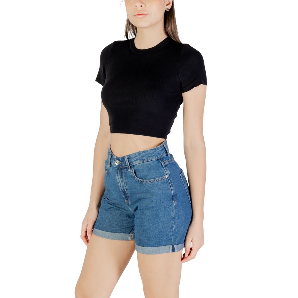 Black Viscose Sweater - ventzia