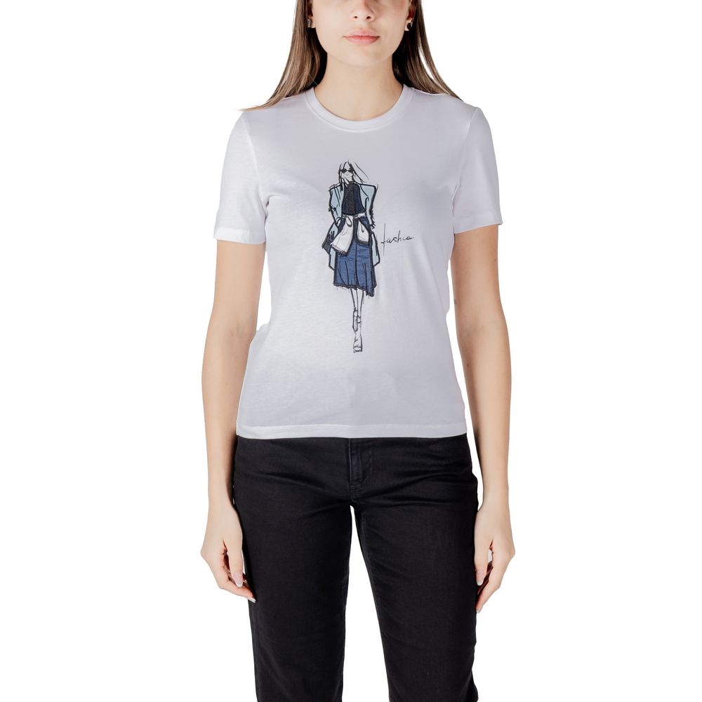 White Organic Cotton Long Sleeve T-Shirt