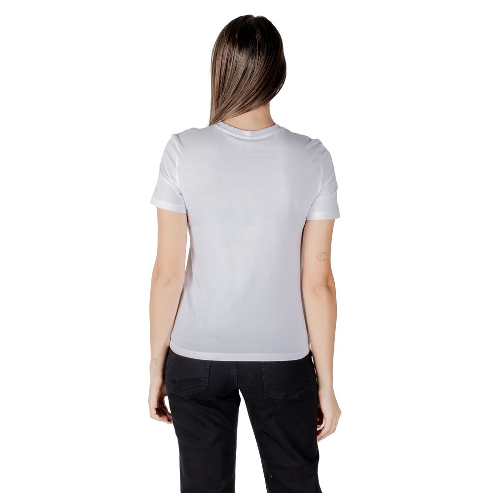 White Organic Cotton Long Sleeve T-Shirt - ventzia