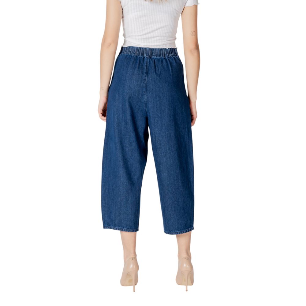 Blue Cotton Jeans Denim - ventzia