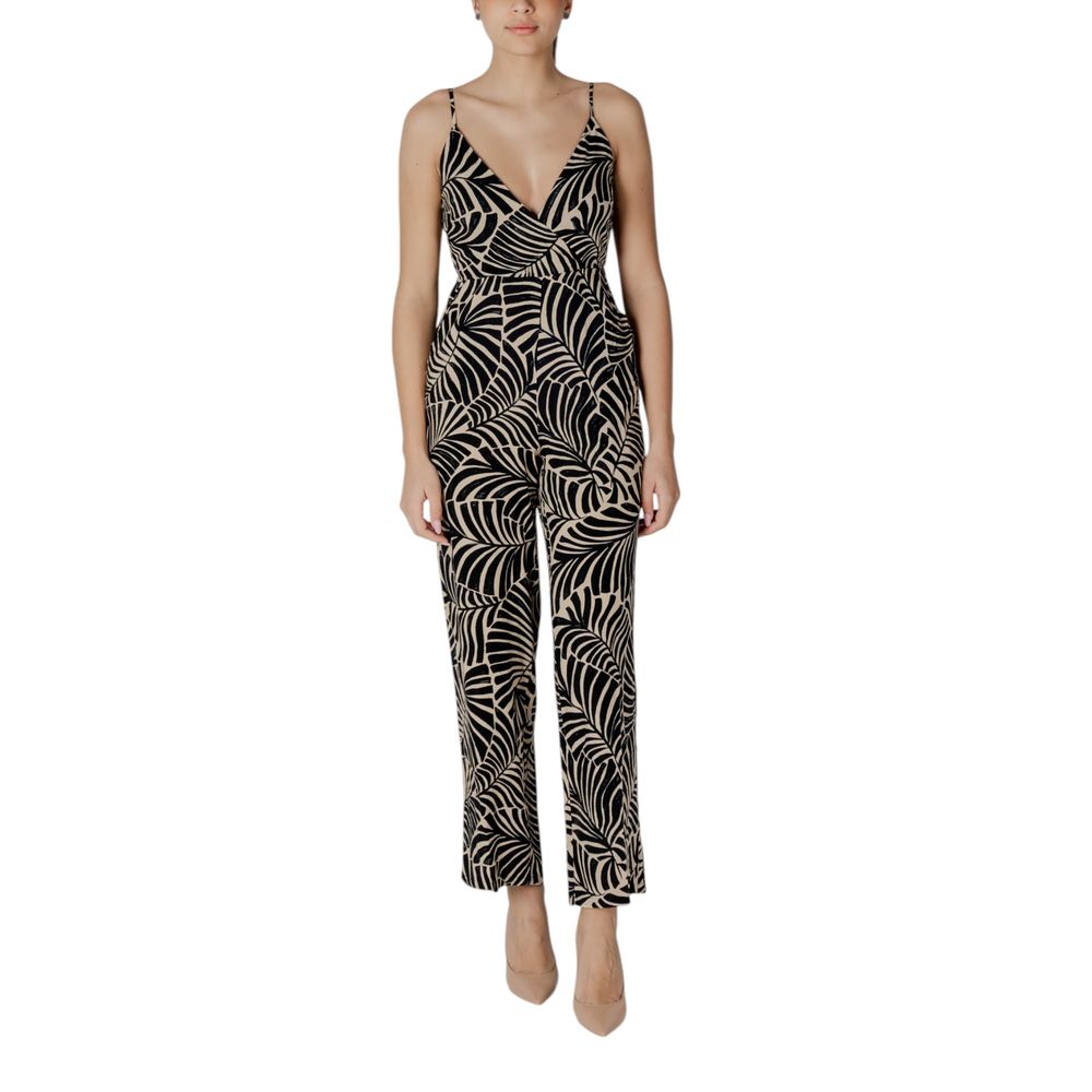 Black Viscose Jumpsuit - ventzia