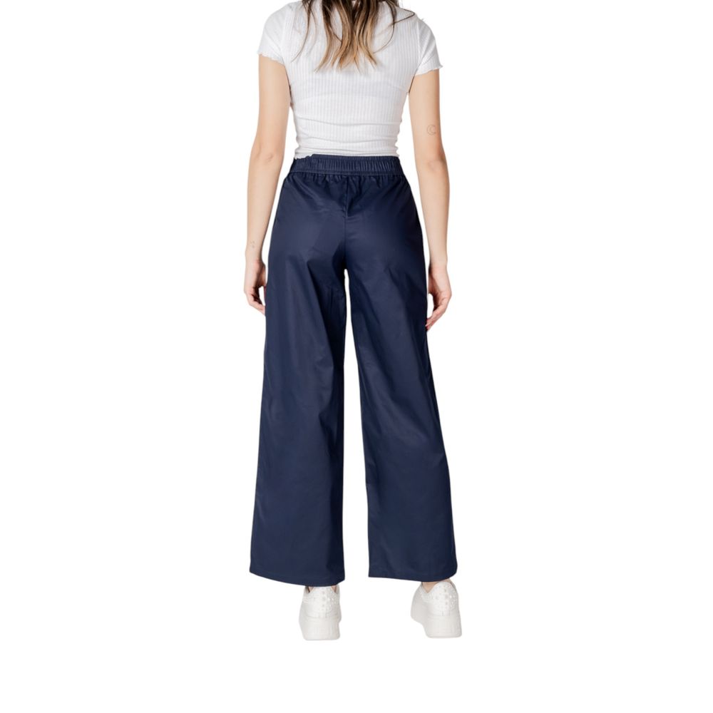 Blue Cotton Pant - ventzia