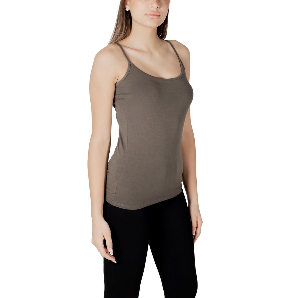 Green Cotton Tank Tops - ventzia