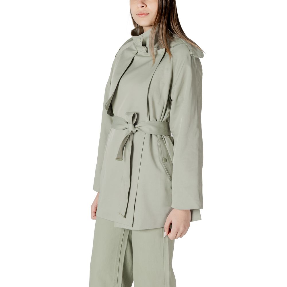 Green Cotton Parka - ventzia