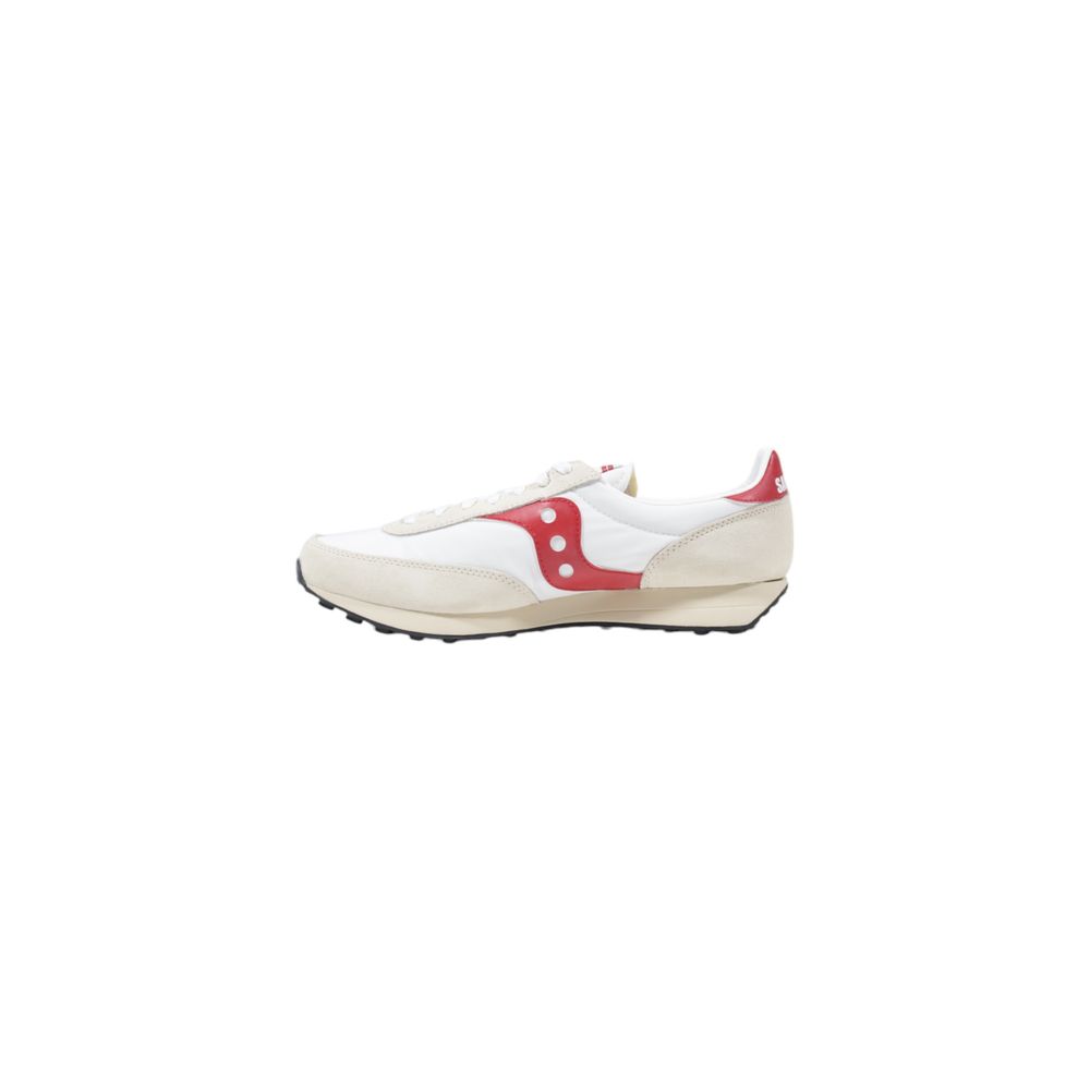White Leather Athletic Sneakers