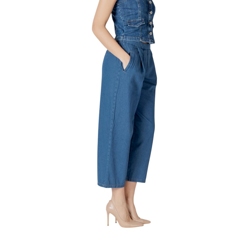 Blue Cotton Jeans Denim - ventzia