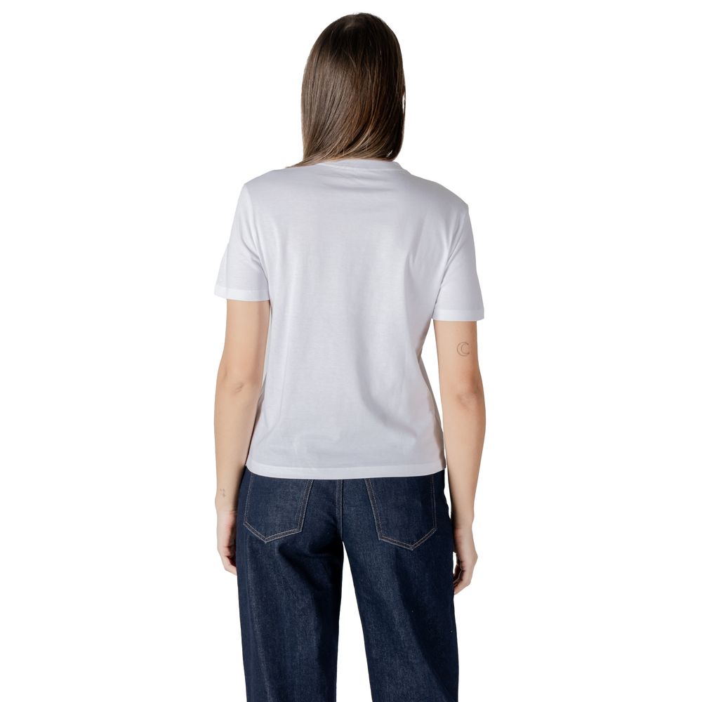 White Cotton T-Shirt - ventzia