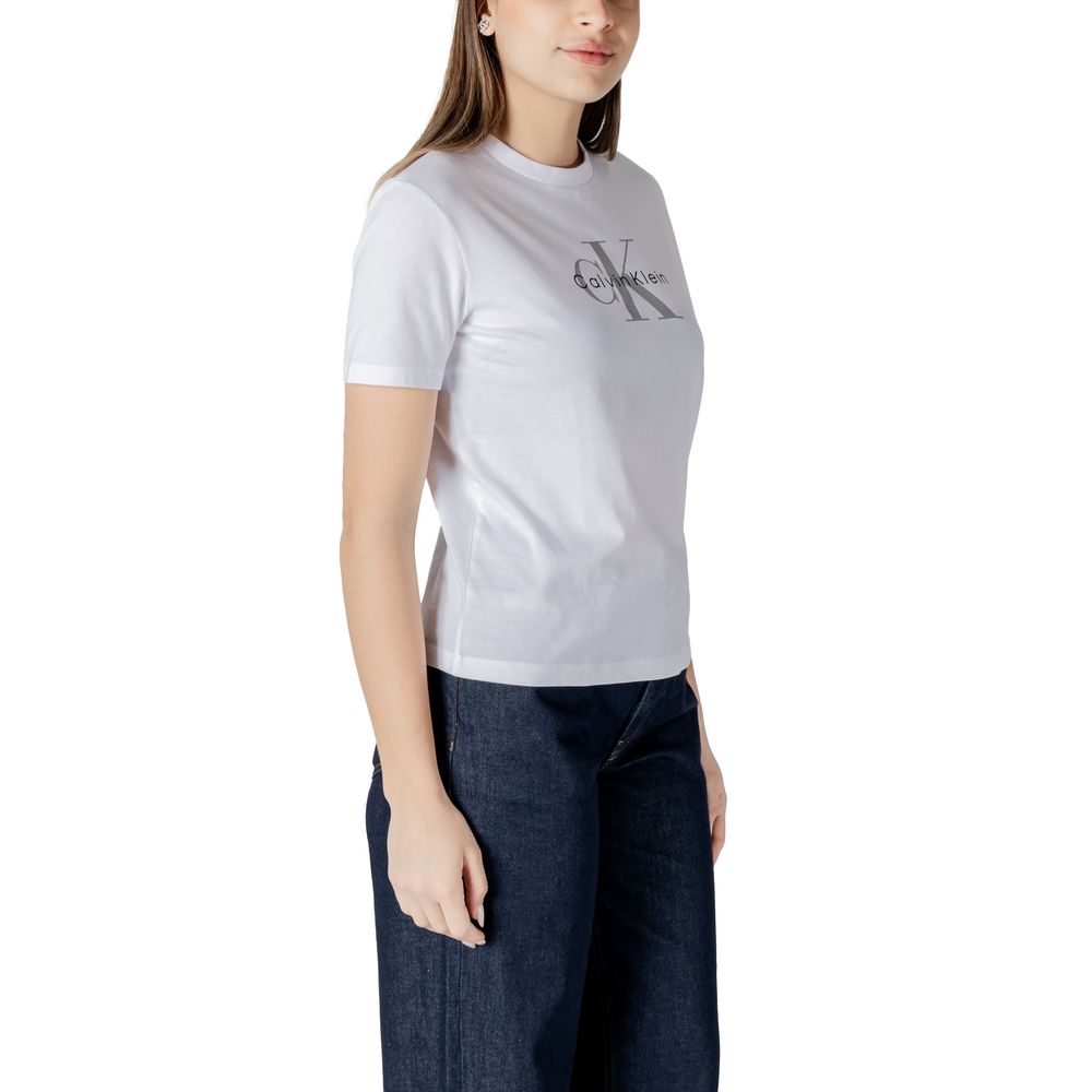 White Cotton T-Shirt - ventzia