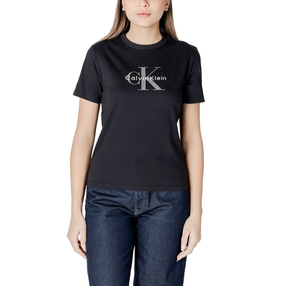 Black Cotton T-Shirt
