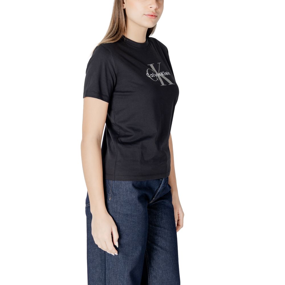 Black Cotton T-Shirt