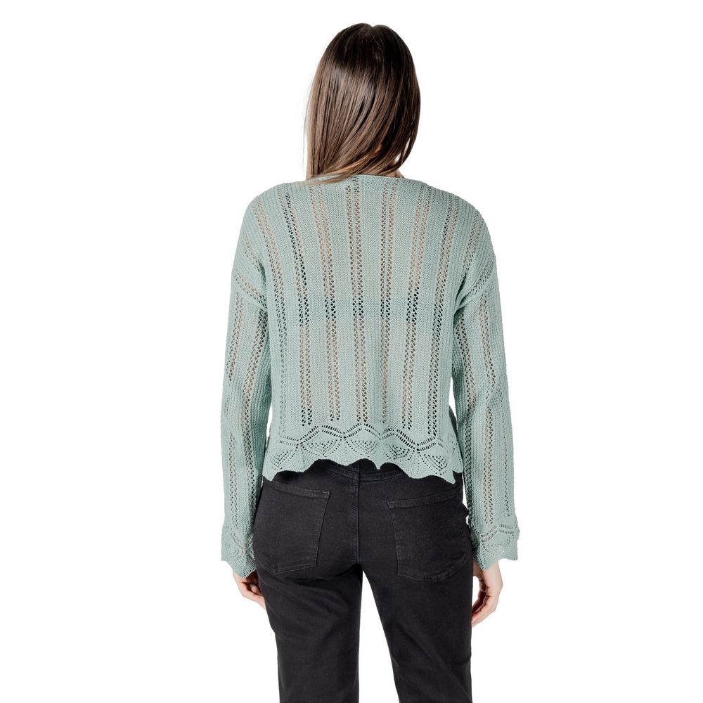 Turquoise Recycled Cotton Sweatshirt - ventzia