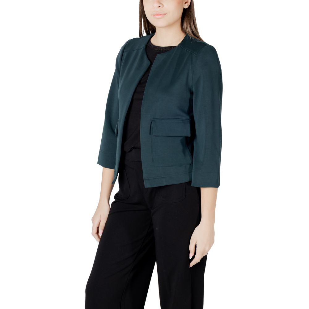 Green Modal Jackets & Coat - ventzia
