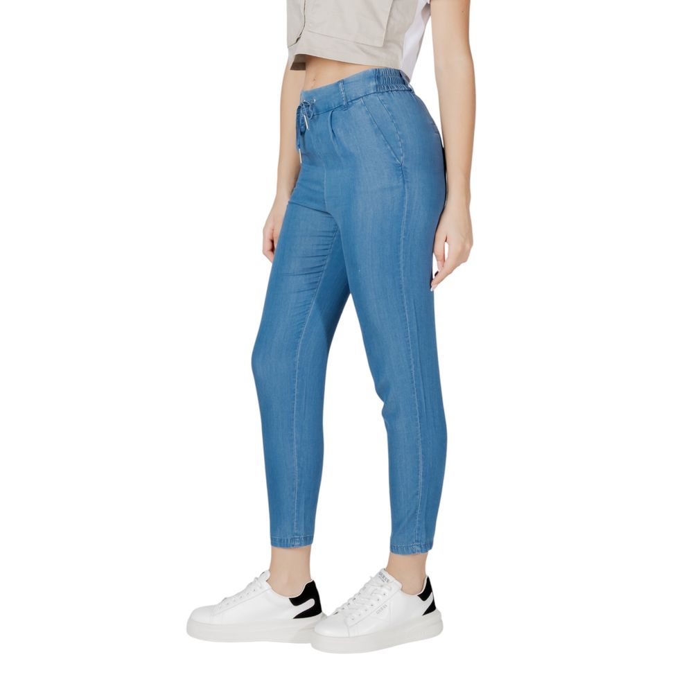 Blue Lyocell Pant - ventzia