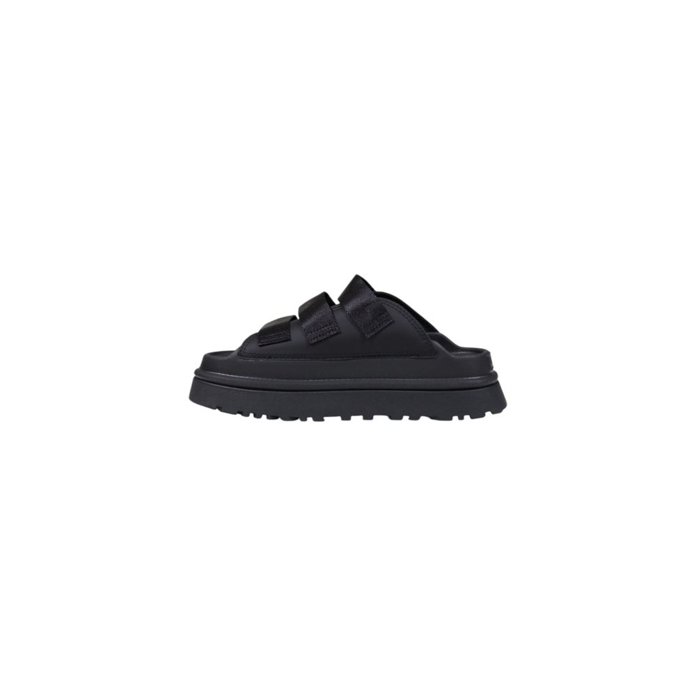 Black Artificial Leather Platform - ventzia