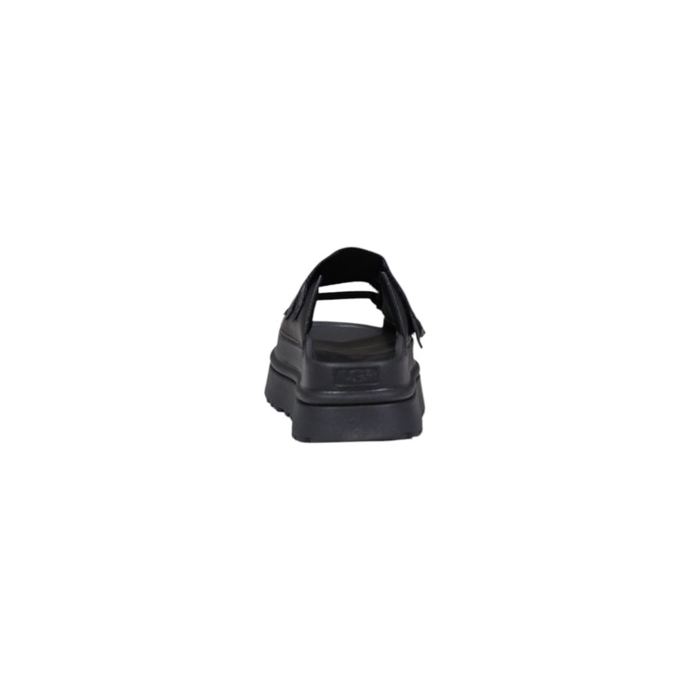 Black Artificial Leather Platform - ventzia