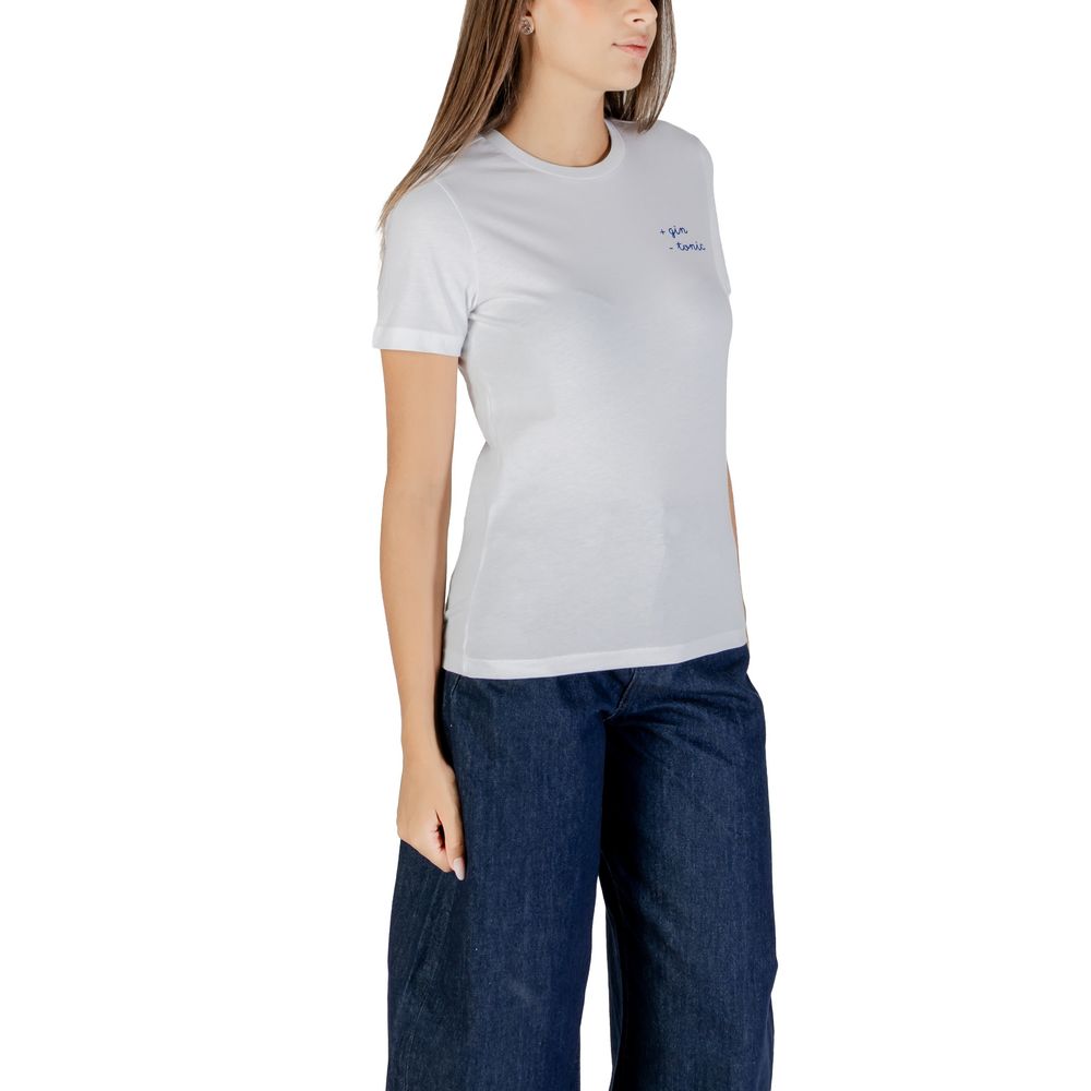 Bicolor Cotton T-Shirt - ventzia