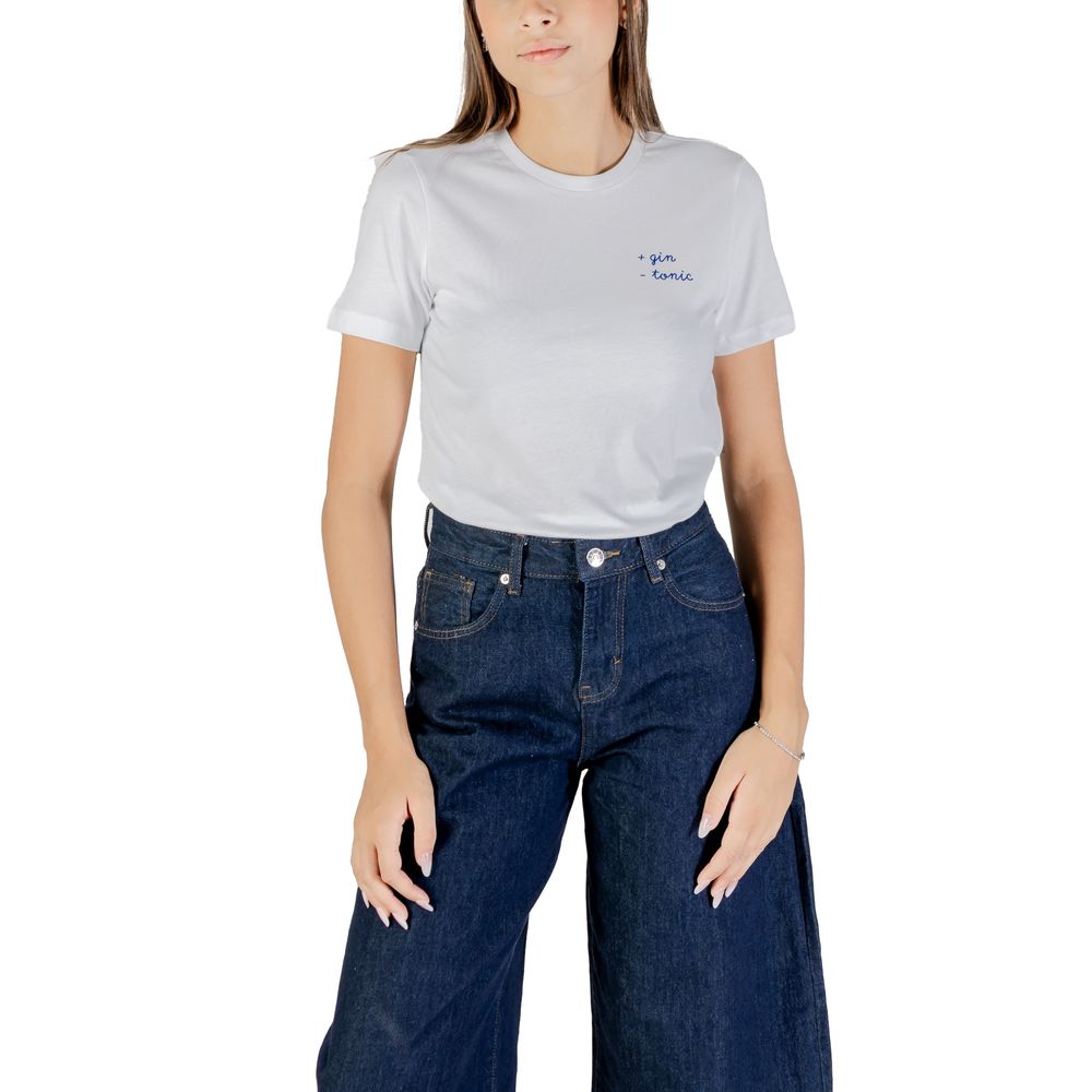 Bicolor Cotton T-Shirt - ventzia