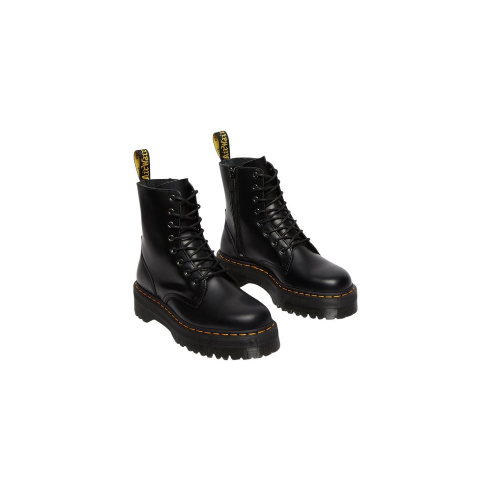 Black Leather Ankle - ventzia