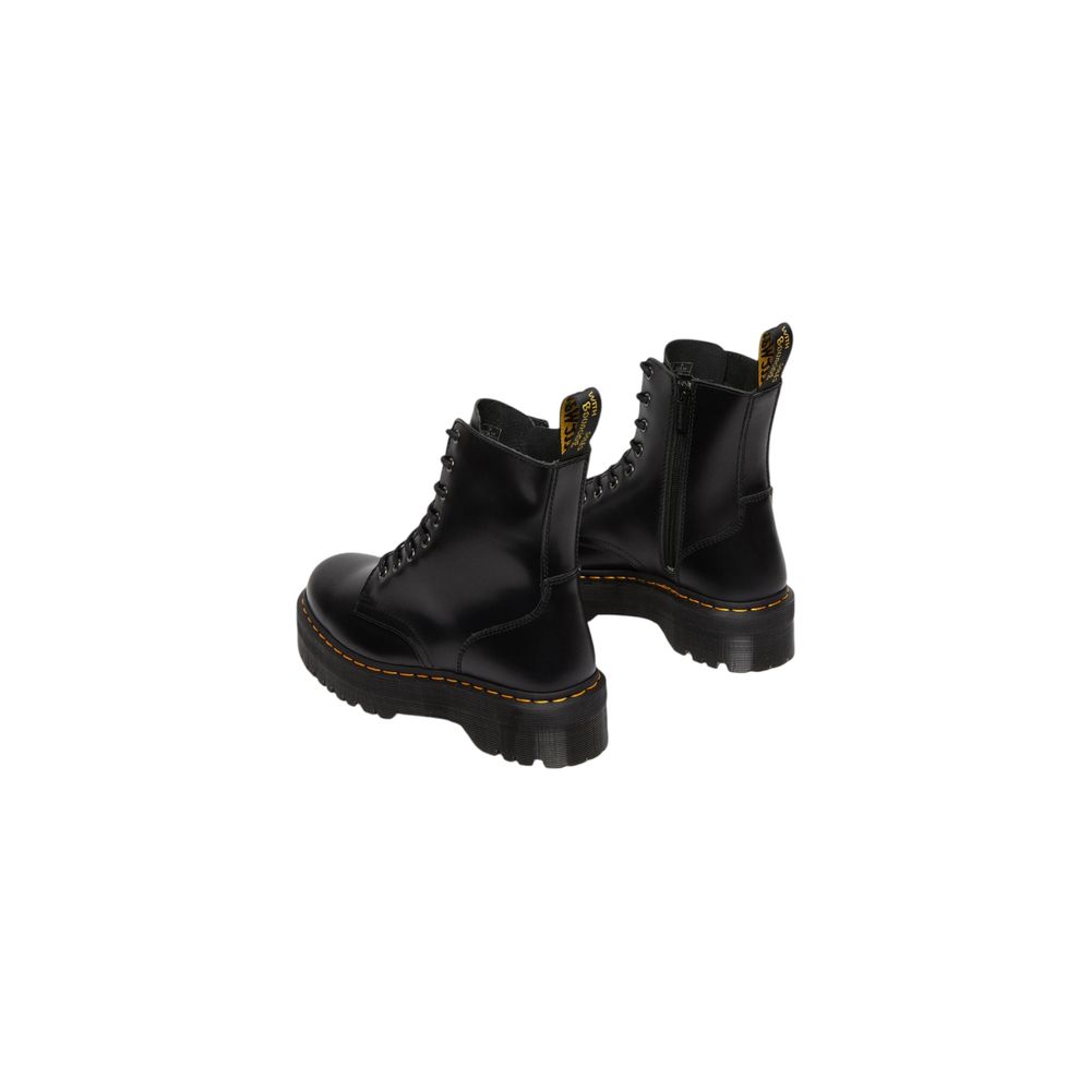 Black Leather Ankle - ventzia