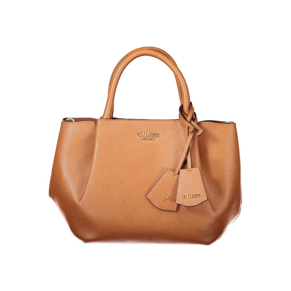 Brown Polyethylene Handbag