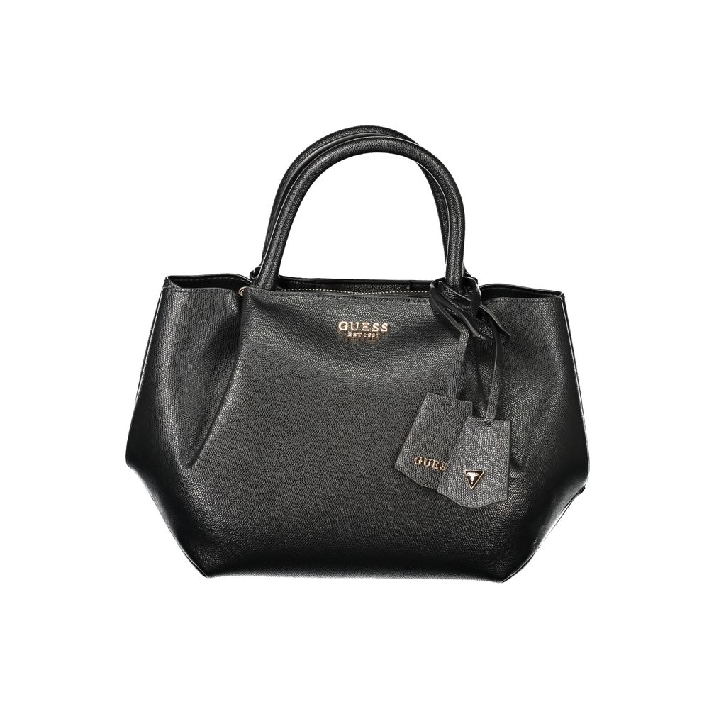 Nero Poliuretano Women Handbag - ventzia
